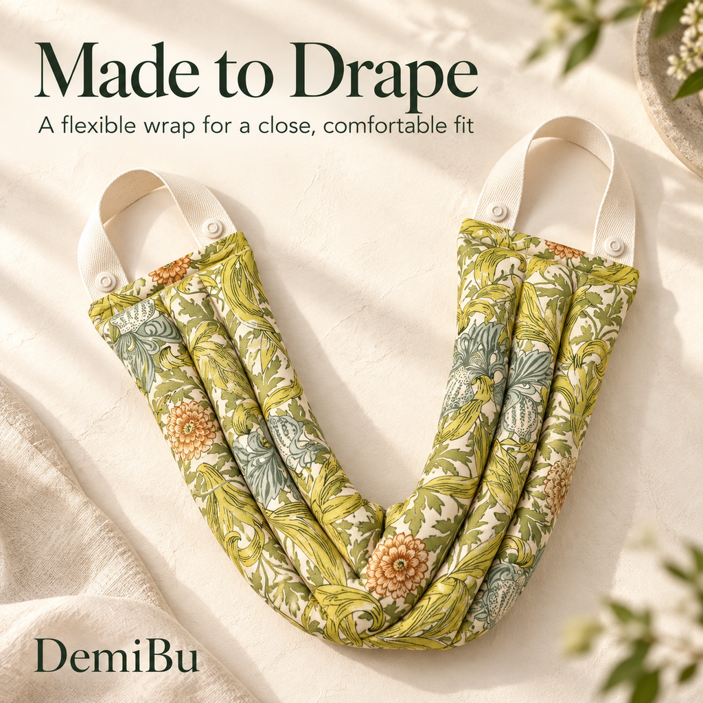 Made to Drape - flexible wrap for a close comfortable fit