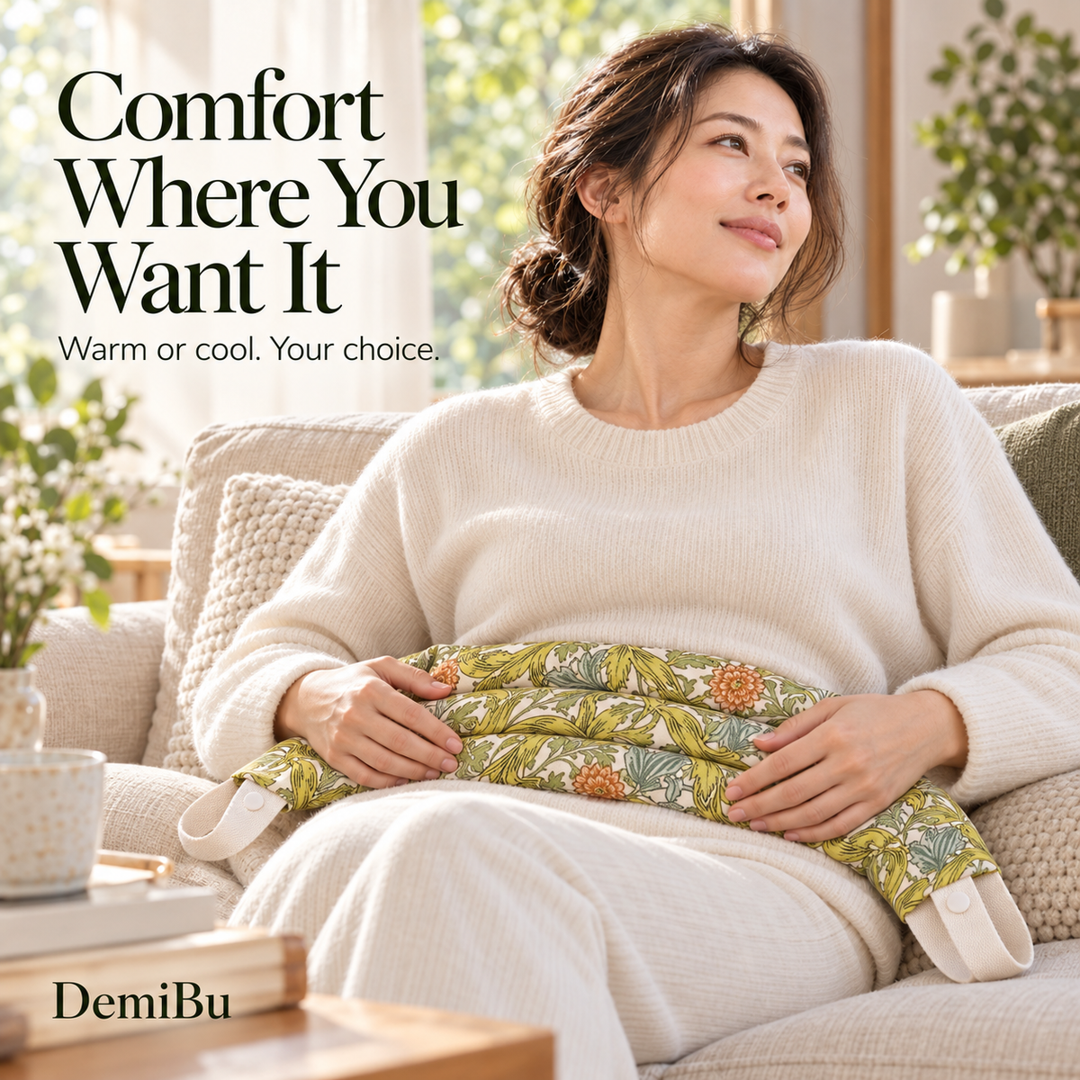 Comfort Where You Want It - warm or cool, your choice
