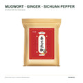 Mugwort, ginger and Sichuan pepper foot soak, 30 whole-herb packs in one kraft bag