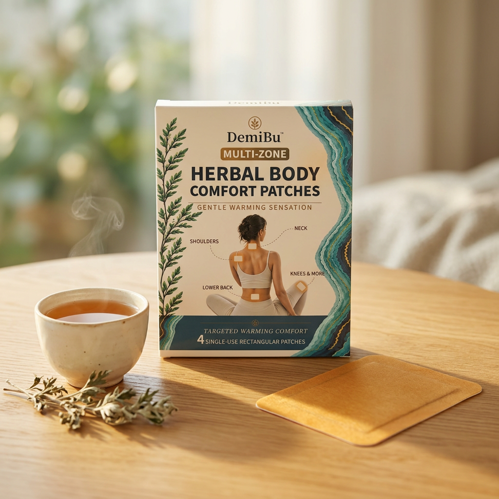 DemiBu Multi-Zone Herbal Body Comfort Patches - Lifestyle Setting