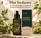 DemiBu Mugwort Hydrosol 100 mL bottle and matching carton